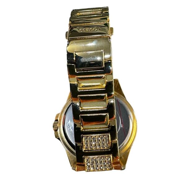 GUESS Unisex Gold-Tone Stainless Steel Bracelet Watch 40mm - Picture 13 of 13